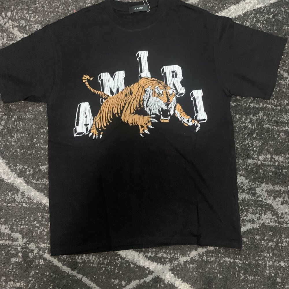AMIRI Tiger Print Men's Shirt Large